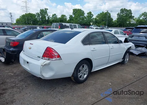 2012 Chevrolet Impala Ls из США, поврежденный, VIN 2G1WA5E37C1207008